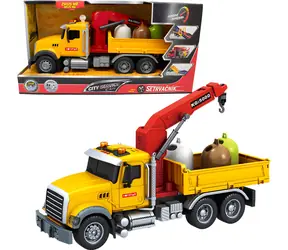 SPARKYS CITY SERVICE CAR Müllwagen / 1:14 / batteriebetrieben 3× LR44/AG13