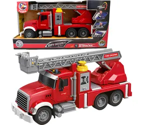 SPARKYS Feuerwehrwagen mit Leiter und Pumpe, Stadtfahrzeug / 1:14 / ab 3 Jahren