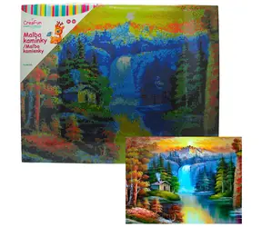 SPARKYS Diamantmalerei Wasserfall / 40x50 cm