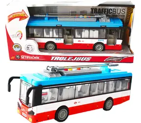 SPARKYS Flywheel Trolleybus rot / Licht und Sound / ab 3 Jahren