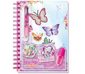 SPARKYS Kreatives Tagebuch Schmetterling / Notizbuch / 21,5 x 16,5 cm