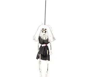 Sparkys Dekoration Hängendes Skelett 40 cm / Partydekoration / Höhe 40 cm