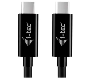 i-TEC USB-C-zu-USB-C-Kabel, schwarz / Daten- und Ladekabel / USB 2.0 / 1,8 m / PD 3.0