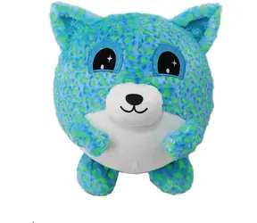 SPARKYS Aufblasbarer Teddybär blau / 23 cm / 100 % Polyester