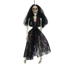 SPARKYS Skelett im Kleid Dekoration / Partydekoration / Halloween