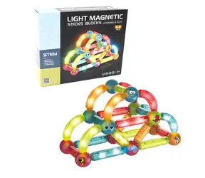 SPARKYS Magnetisches Leuchtbauset / 52 Teile