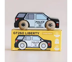 Le Toy Van Polizeiauto Liberty aus Holz / ab 2 Jahren / weiß-schwarz / Holz / FSC