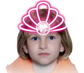 SPARKYS Leuchtkrone / Karnevalsaccessoire / 8 Leuchtstäbe / ab 5 Jahren