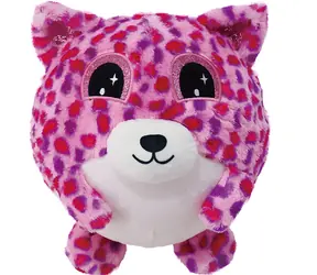 Aufblasbarer SPARKYS Teddybär, lila / 23 cm / 100 % Polyester