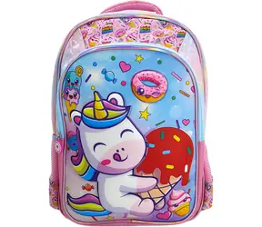 Sparkys Einhorn-Rucksack mit Beleuchtung / Rucksack / 43 x 30,5 x 13,5 cm / LED-Hintergrundbeleuchtung / 2 x CR2035 3V