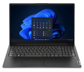 Lenovo V15 G4 AMN Schwarz / Notebook / 15,6" FHD / AMD RYZEN 5 7520U / 8 GB / 512 GB SSD / Windows 11