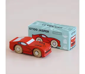 Le Toy Van Holzspielzeugauto Jasper / rot / ab 2 Jahren