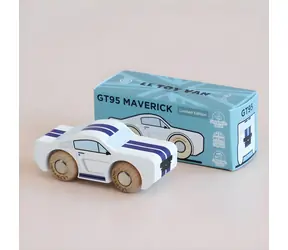 Le Toy Van Holzspielzeugauto Maverick weiß / ab 2 Jahren