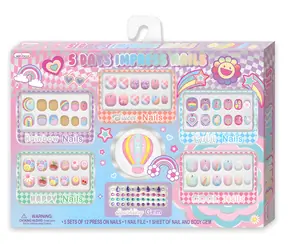 SPARKYS 5-Tage-Nagelsticker-Set / Nagelzubehör / 5-teilig / ab 3 Jahren