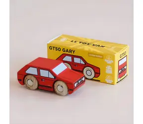 Le Toy Van Holzspielzeugauto Gary rot / ab 2 Jahren / FSC-zertifiziertes Holz