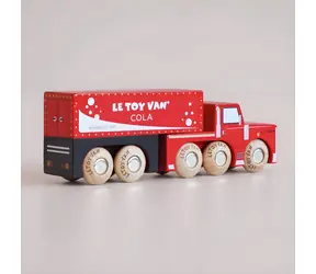 Le Toy Van Holz-LKW Toby / FSC-zertifiziertes Holz / rot / ab 2 Jahren