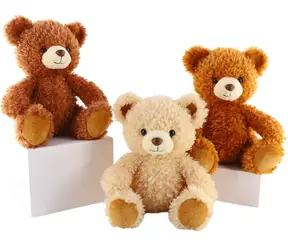 SPARKYS Teddybär, sitzend, 25 cm, hellbraun / Stofftier / Plüschtier / 190 g
