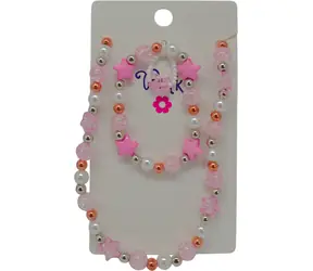 SPARKYS Schmuckset Perlen und Sterne / Halskette, Armband / ab 5 Jahren