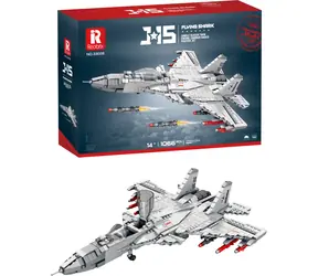 SPARKYS Bausatz J-15 Jagdflugzeug / 1066 Teile / ABS / ab 14 Jahren
