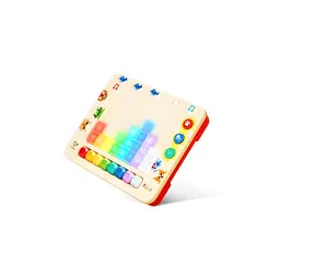 Hape Interaktives Piano Pixelz / Musikspielzeug / Licht- und Soundeffekte / 3 Spielmodi