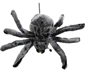 SPARKYS Haarige Spinne / Partydekoration / 3x AAA-Batterien