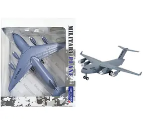 SPARKYS Flugzeugmodell BOEING C-17 / Maßstab 1:300 / Metall / Aufziehmechanismus / Licht- und Soundeffekte