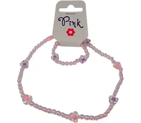 SPARKYS Perlenkette und Armband / Schmuckset / für Mädchen