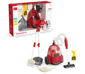 SPARKYS Kinder-Bodenstaubsauger mit Batteriebetrieb / Mit Zubehör / 4X AA-Batterien / Ab 3 Jahren