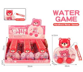 SPARKYS Wasserspiel Erdbeerbär / Schlüsselanhänger / Steckringe / ab 3 Jahren