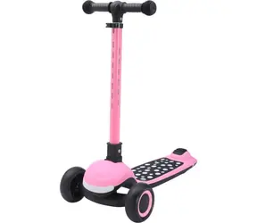 Sparkys Kinder-Klapproller 3-in-1, pink / Dreirädrig / LED-Beleuchtung / Musikmodul