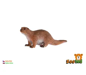 ZOOTED Flussotter-Figur / Kunststoff / 10 cm / ab 3 Jahren