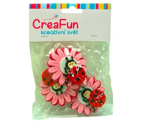 SPARKYS Kreativset Blume und Marienkäfer / 3-teilig / ab 3 Jahren
