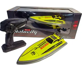 SPARKYS RC-Boot High Speed Shadow 35 gelb-schwarz / Modellboot / Maßstab 1:16 / ab 6 Jahren