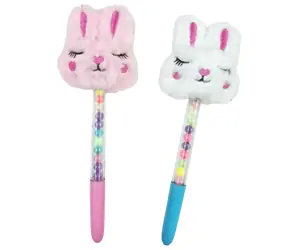SPARKYS Plüsch-Kugelschreiber-Hase / Kugelschreiber / 2 Ausführungen / 17 cm