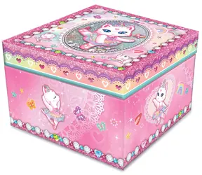SPARKYS Musikalische Schmuckschatulle Katze / ab 6 Jahren / 11 × 11 × 8 cm