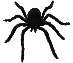 SPARKYS Partydekoration Schwarze Spinne / 70 cm