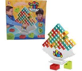 SPARKYS Balance-Spiel Balance-Turm STUDO GAMES / 32 Teile / Kunststoff / ab 3 Jahren