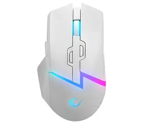 Rampage Drop M3 V2 weiß / Kabellose Gaming-Maus / optisch / 24000 DPI / 5 Tasten / Bluetooth + USB-C