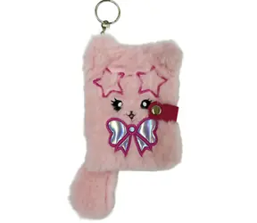 SPARKYS Mini-Plüschnotizbuch A7 Katze / Notizbuch / Plüscheinband / 9 x 12 cm