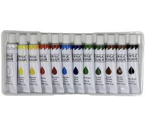 SPARKYS Acrylfarben MINI 12 Farben / Farbset / 12 Stück