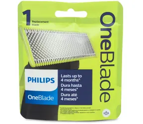 Philips QP210/51 OneBlade Ersatzklinge grün / 1 Ersatzklinge / Kompatibel mit OneBlade QP25xx/26xx, für QP65xx/66xx