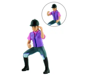 BULLYLAND Figur Reiterin Julia / Kunststoff / ab 3 Jahren