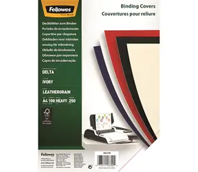 Fellowes Delta A4 elfenbein / Karton / 100 Stück / FSC