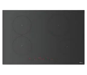 Elica Primis 804 PLUS RAW PRF0210632 schwarz / Induktionskochfeld / 78 cm / 7200 W / 4 Kochzonen / Touch-Bedienung