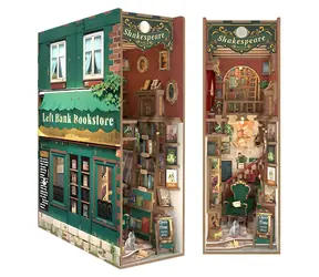 TONECHEER Bausatz Buchhandlung Left Bank / 3D-Puzzle