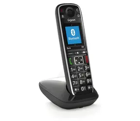 Gigaset E720 schwarz / Schnurloses Telefon