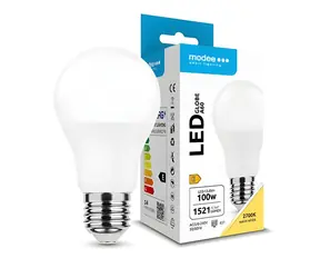 Modee A60 / LED-Lampe / E27 / 13,8 W (entspricht 100 W) / 1521 lm / 2700 K