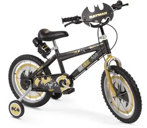 Toimsa Kinderfahrrad Batman 16" / Kinderfahrrad / 16"-Räder / DC Lizenz / für Jungen