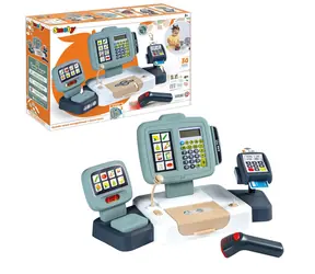 Smoby Elektronische Kasse mit Waage / 30 Zubehörteile / für Kinder von 3 bis 6 Jahren