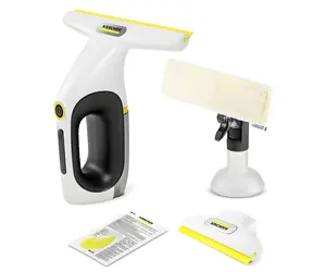 Kärcher WV 2 Universal Precision 1.633-672.0 weiß / Akku-Fenstersauger / Laufzeit 35 Min. / Volumen 120 ml